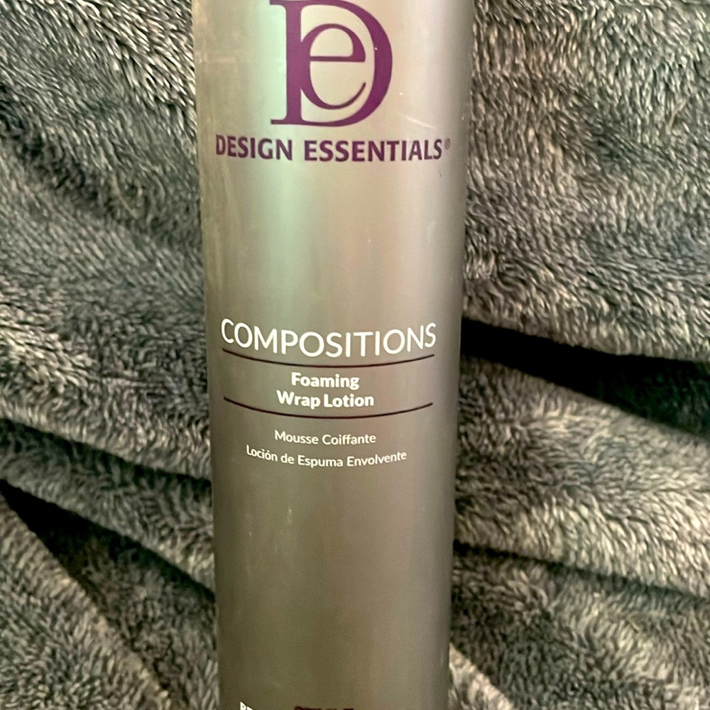 Design essentials, compositions foaming wrap lotion 10 fluid ounces brand new